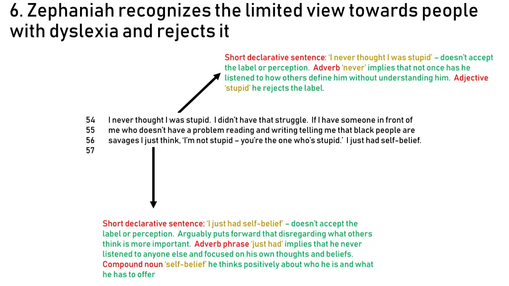 6 zephaniah recognizes the limited view towards