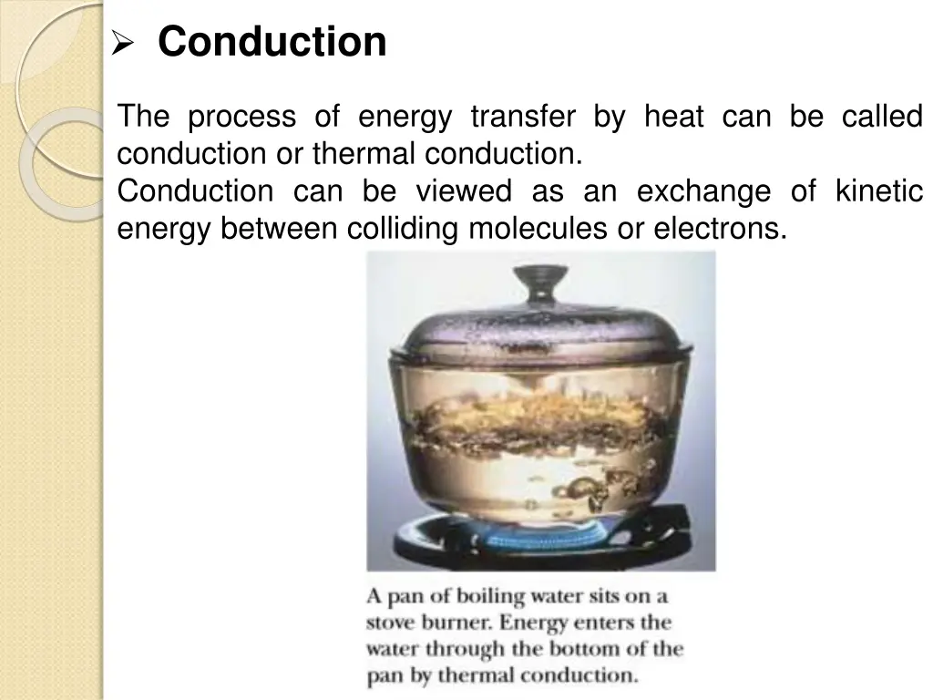 conduction