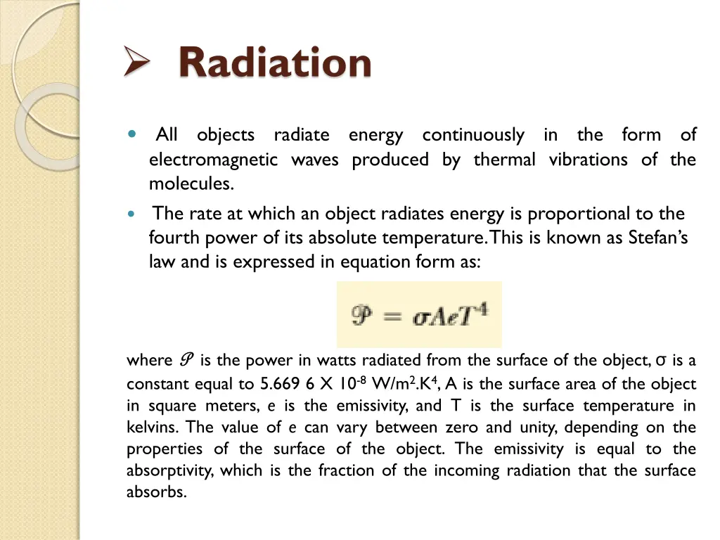 radiation