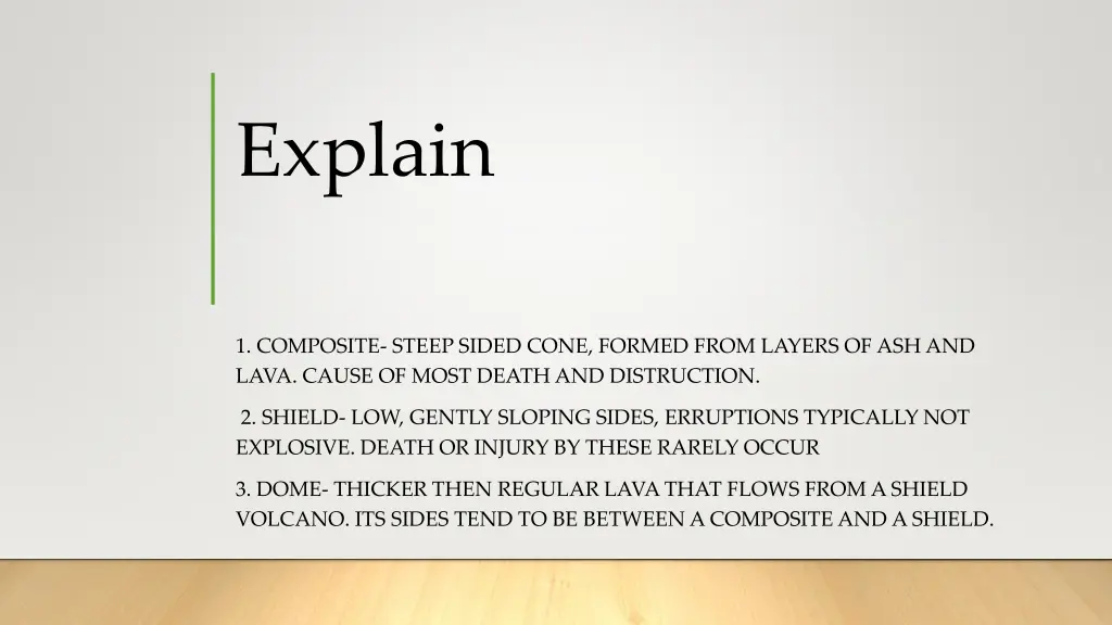 explain