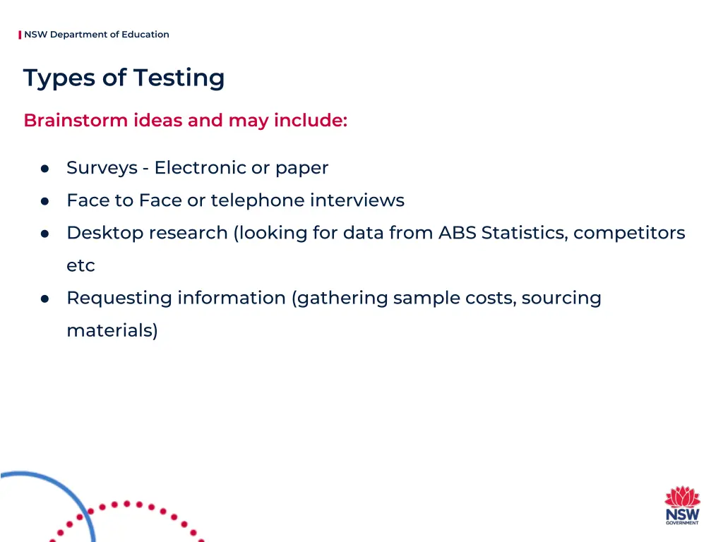 nsw department of education 6