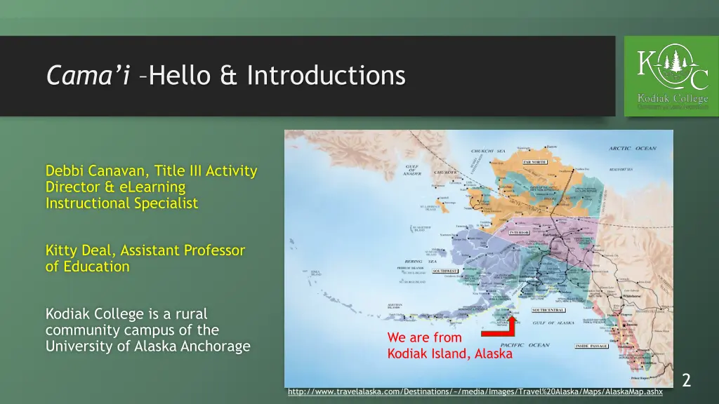 cama i hello introductions