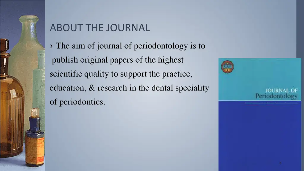about the journal