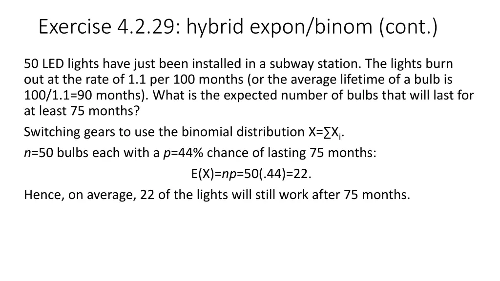 exercise 4 2 29 hybrid expon binom cont