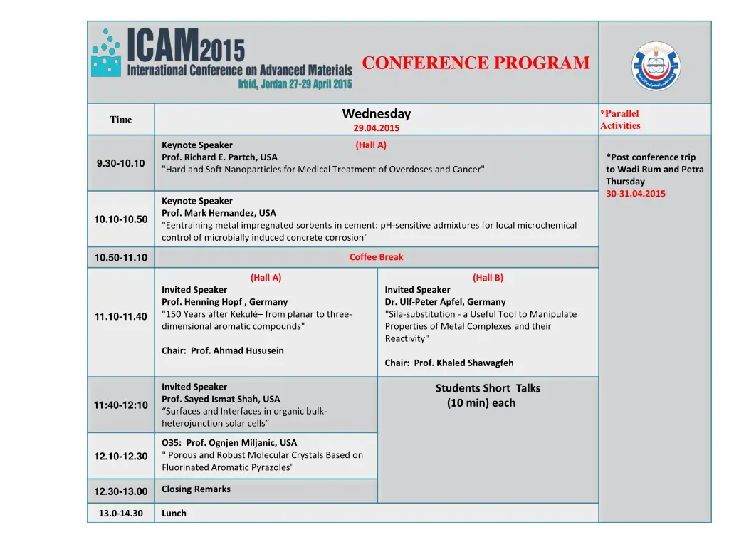 conference program 2