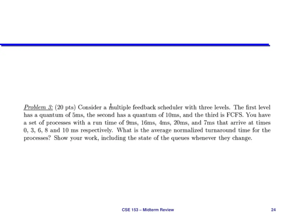 cse 153 midterm review 1