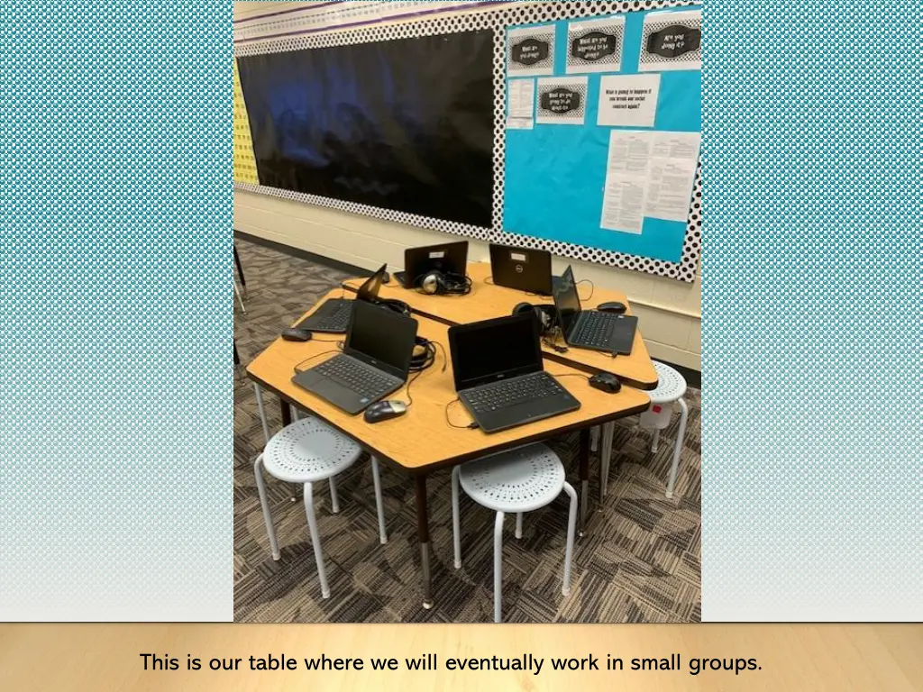 this is our table where we will eventually work