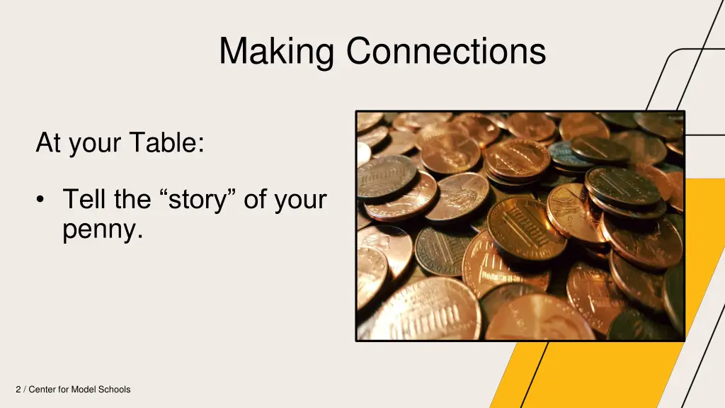 making connections