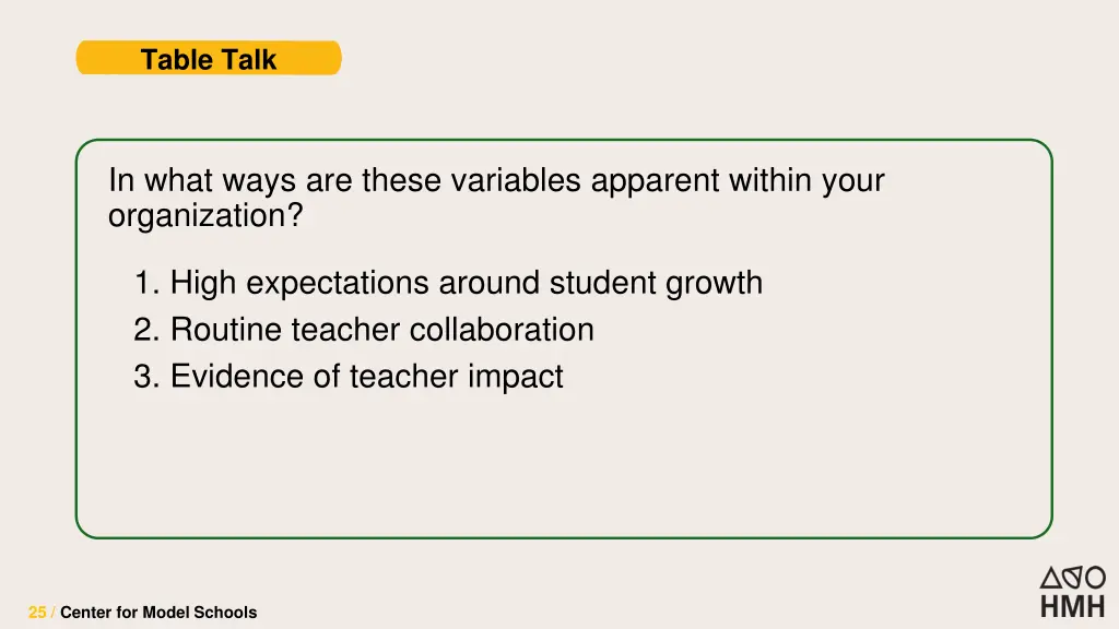 table talk 1