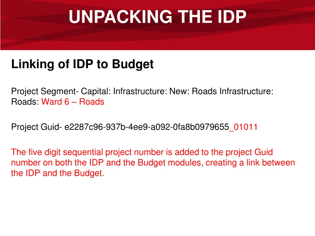 unpacking the idp 3