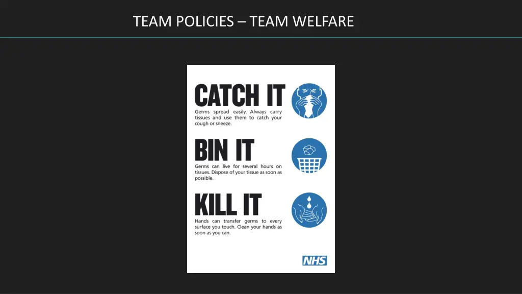team policies team welfare 1