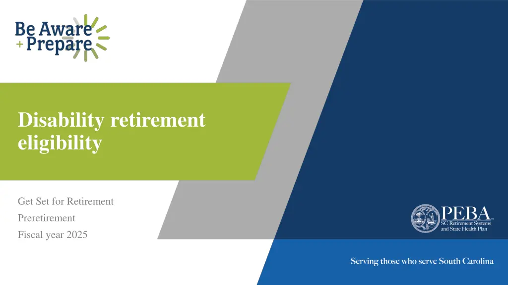 disability retirement eligibility
