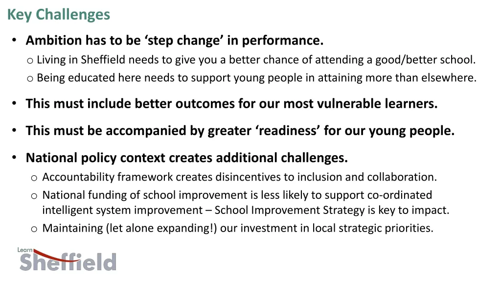 key challenges
