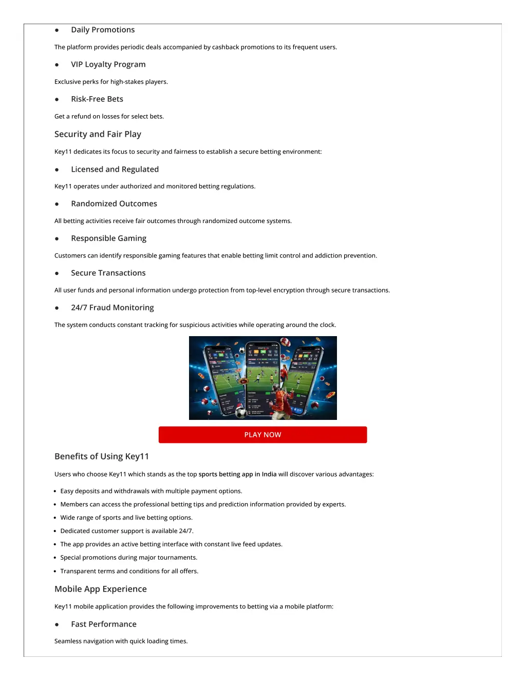 daily promotions