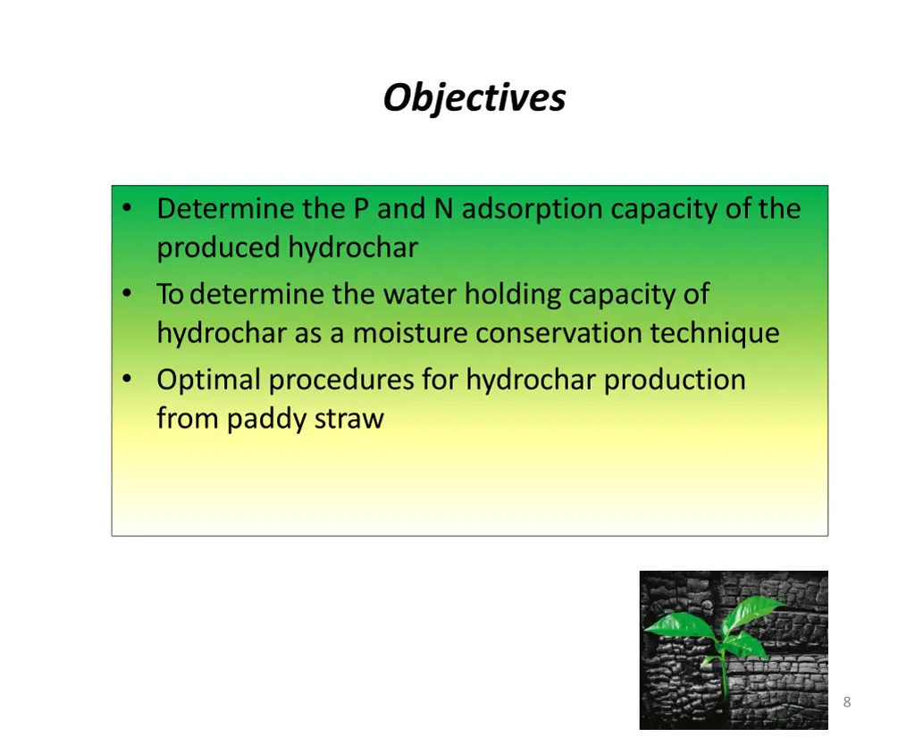objectives