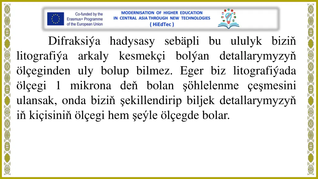 difraksi a hadysasy seb pli bu ululyk bizi
