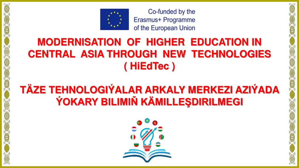 modernisation of higher education in central asia