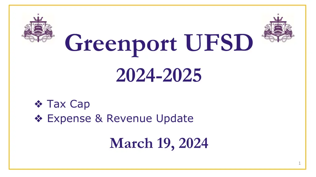 greenport ufsd 2024 2025