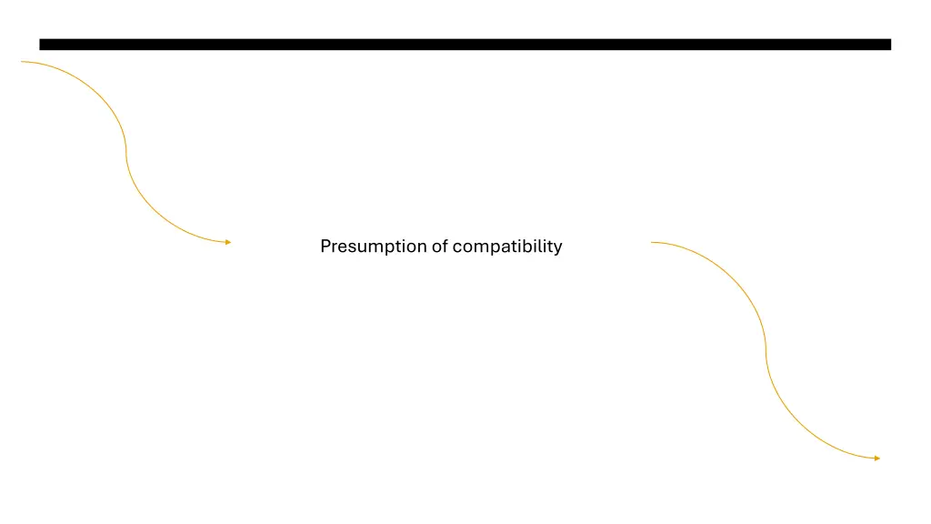 presumption of compatibility