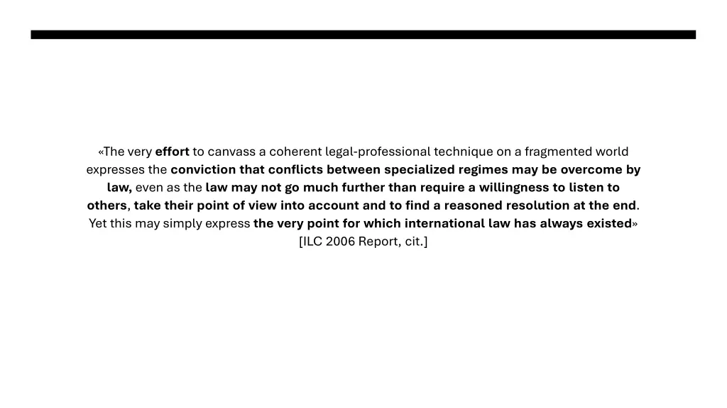 the very effort to canvass a coherent legal