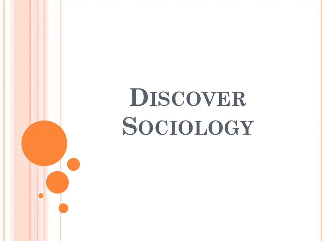 d iscover s ociology