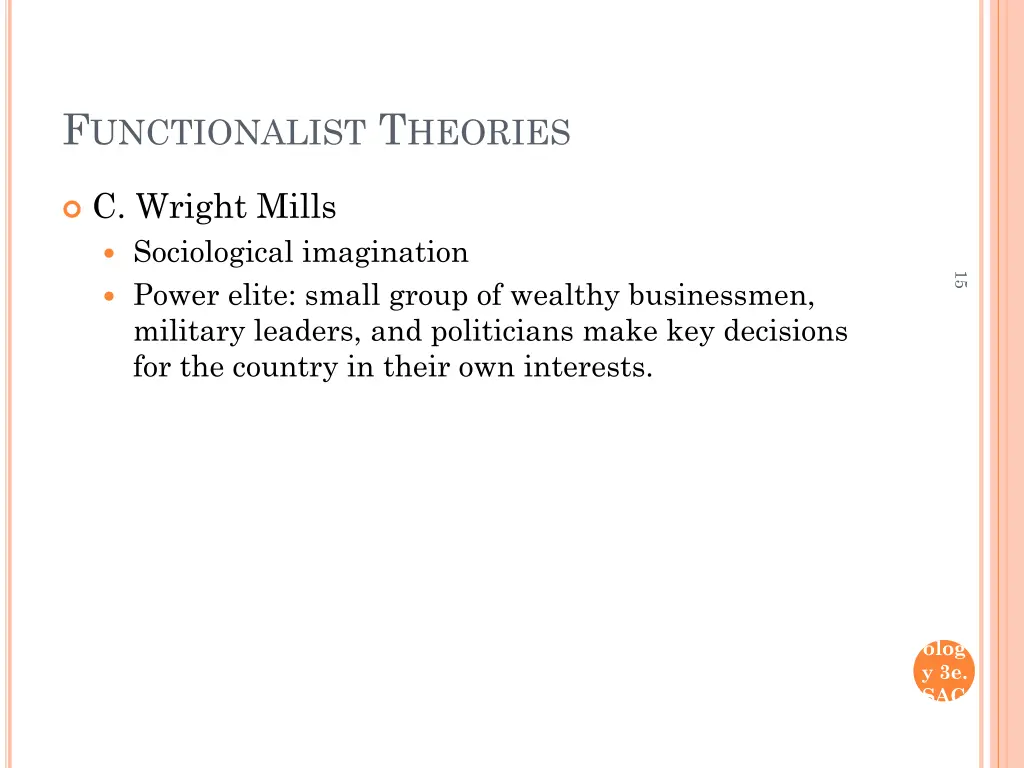 f unctionalist t heories