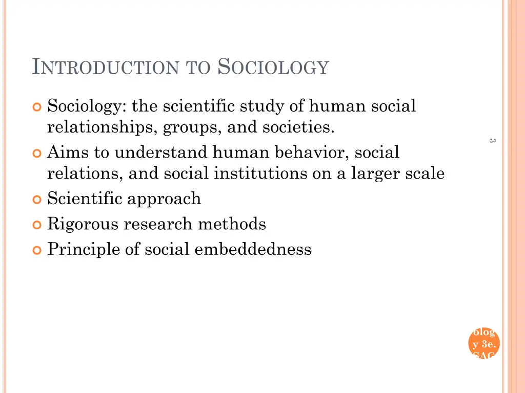 i ntroduction to s ociology