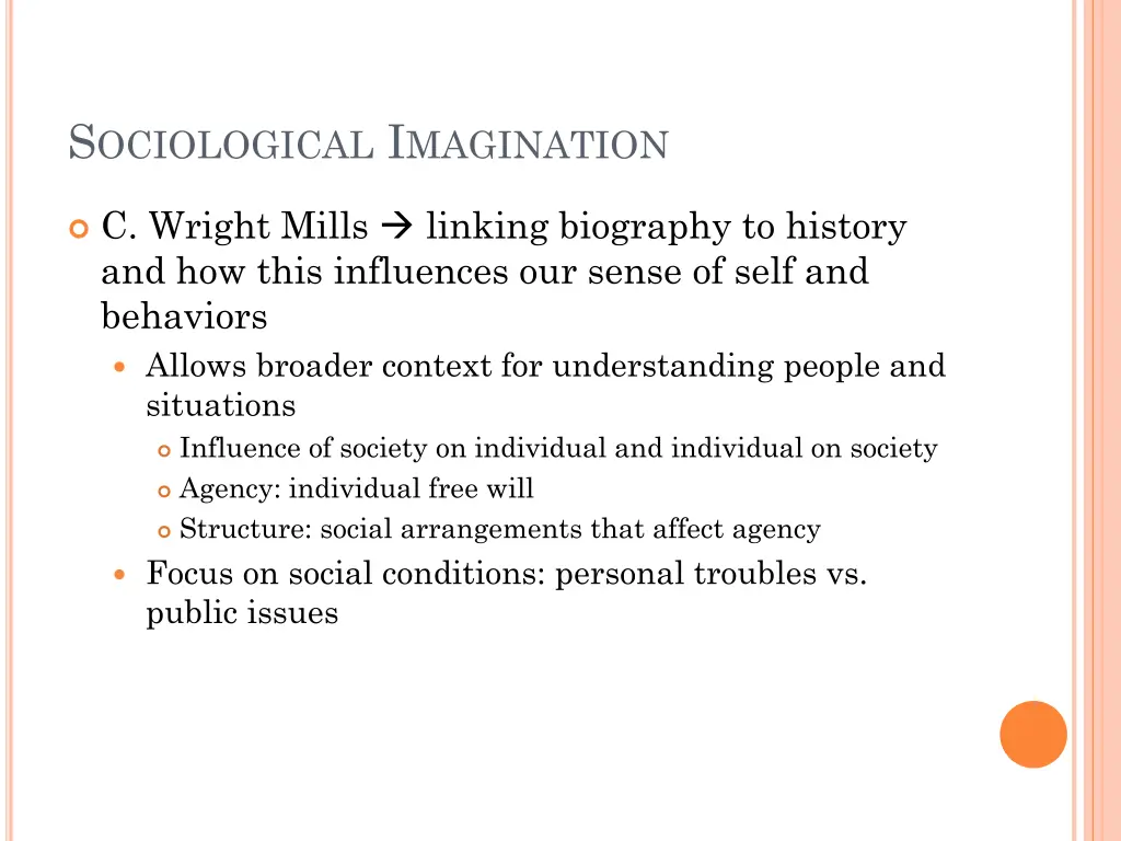 s ociological i magination