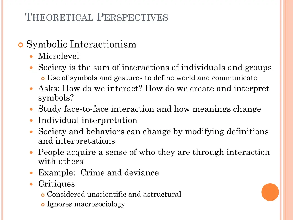 t heoretical p erspectives 2