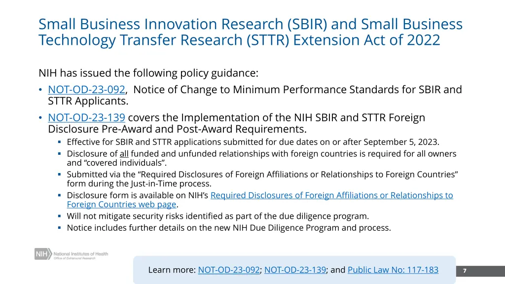 small business innovation research sbir and small
