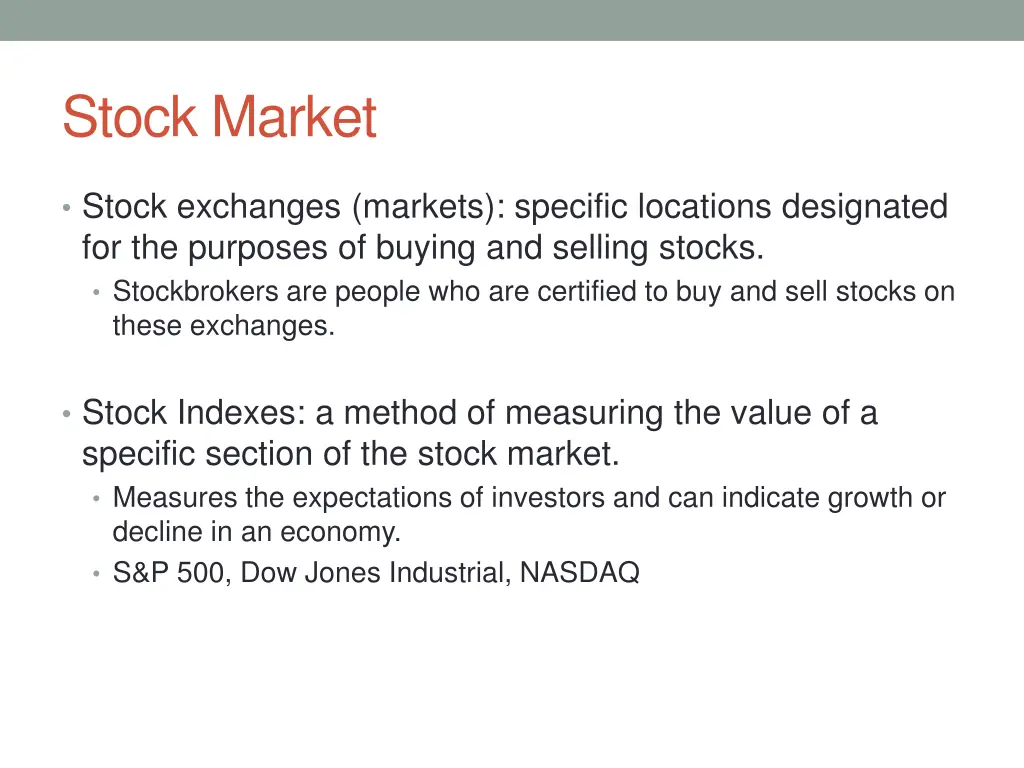 stock market 1