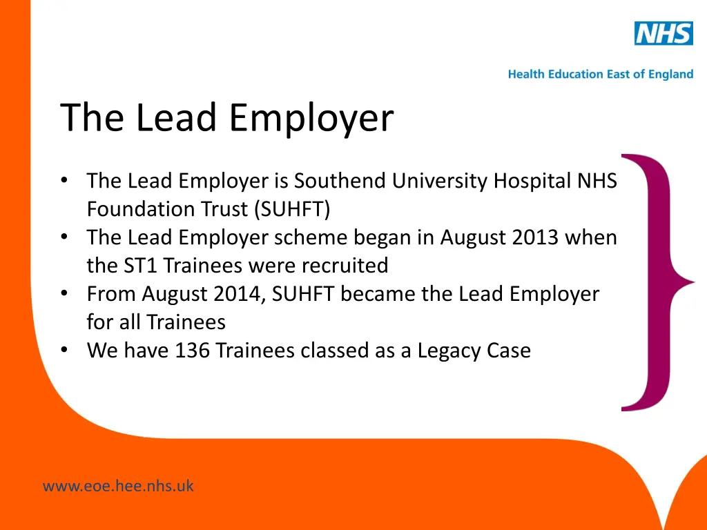 the lead employer