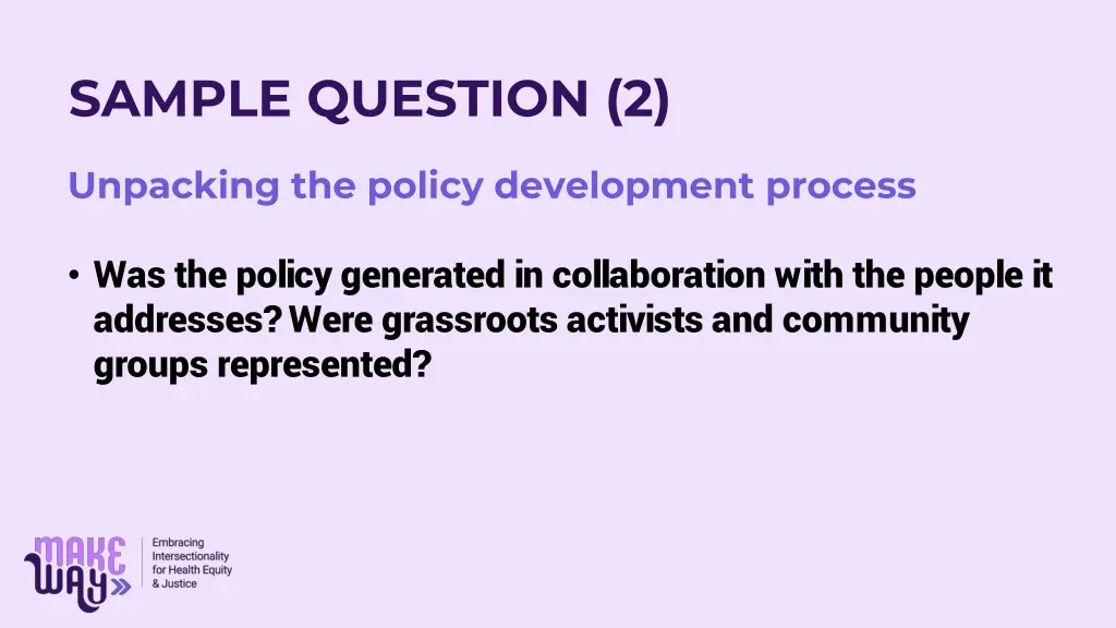 sample question 2
