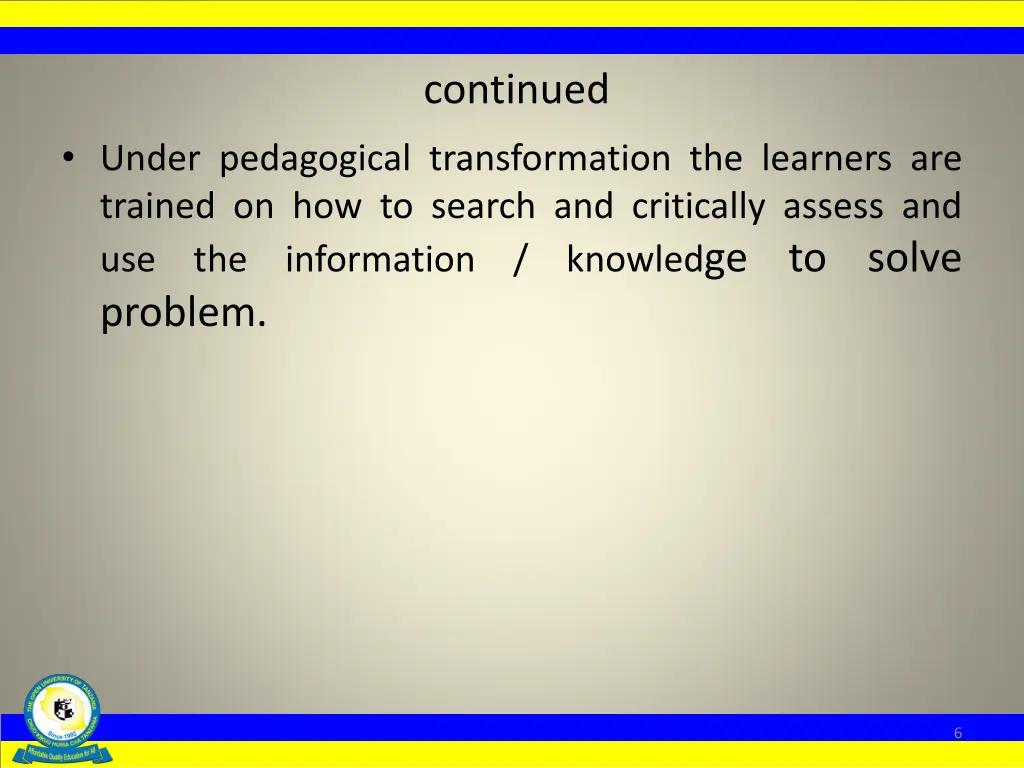 continued 1