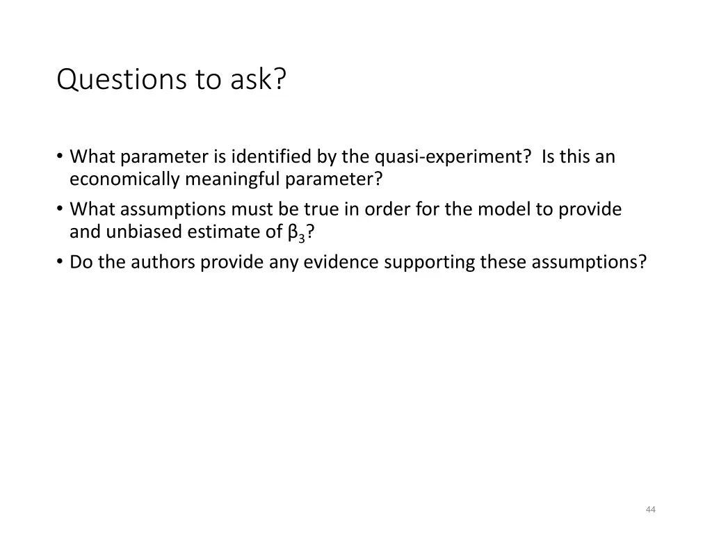 questions to ask