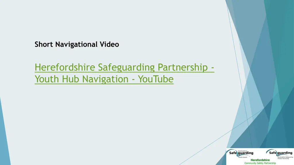 short navigational video