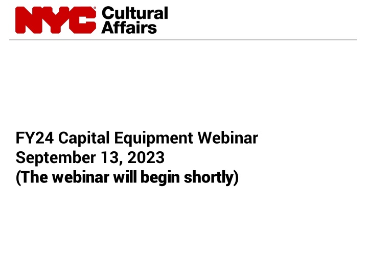 fy24 capital equipment webinar september 13 2023