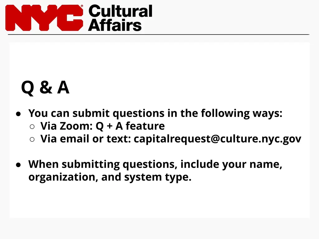 nyc cultural affairs