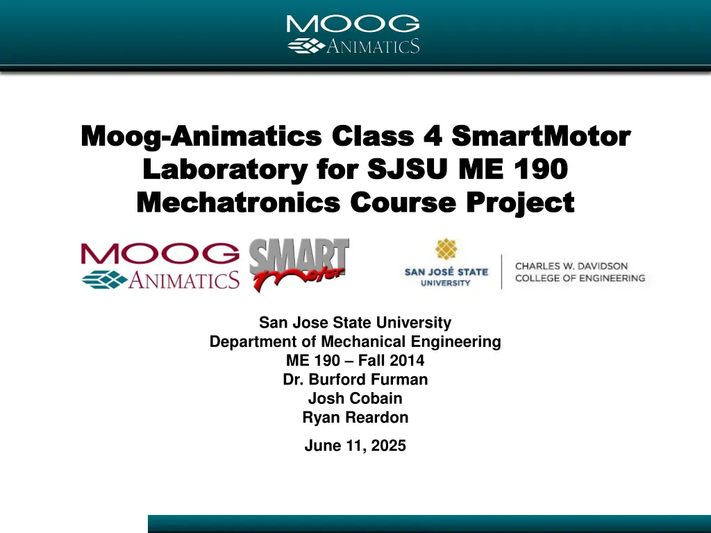 moog moog animatics class 4 smartmotor animatics
