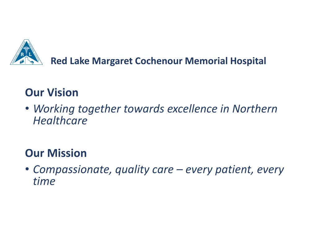 red lake margaret cochenour memorial hospital