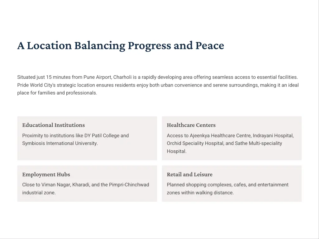a location balancing progress and peace