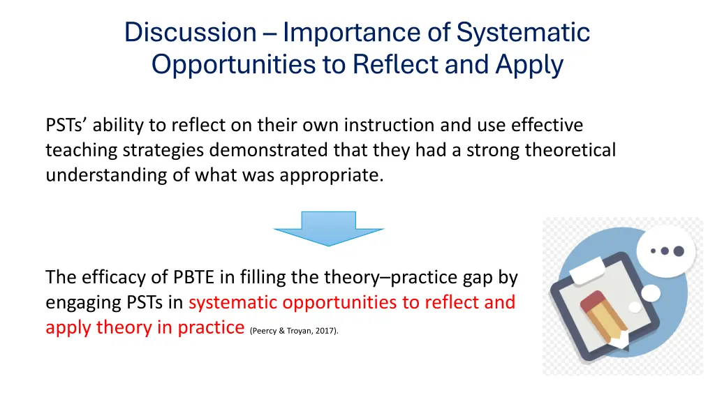 discussion importance of systematic opportunities