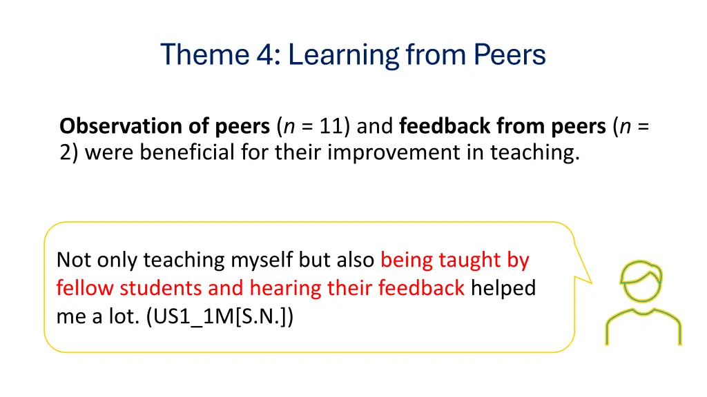 theme 4 learning from peers