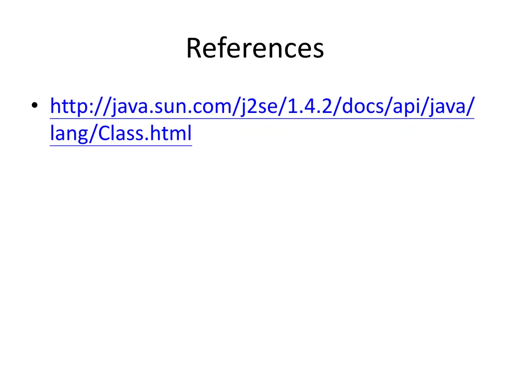 references
