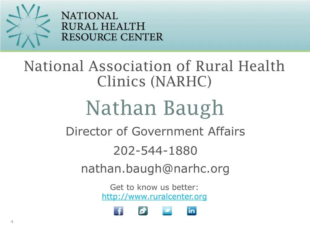 national association of rural health clinics