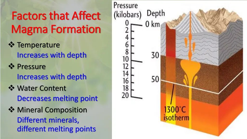 factors that affect factors that affect magma