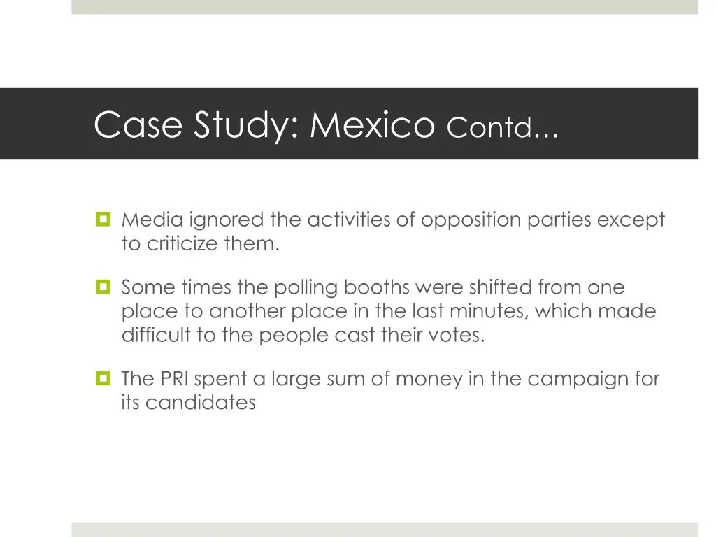 case study mexico contd