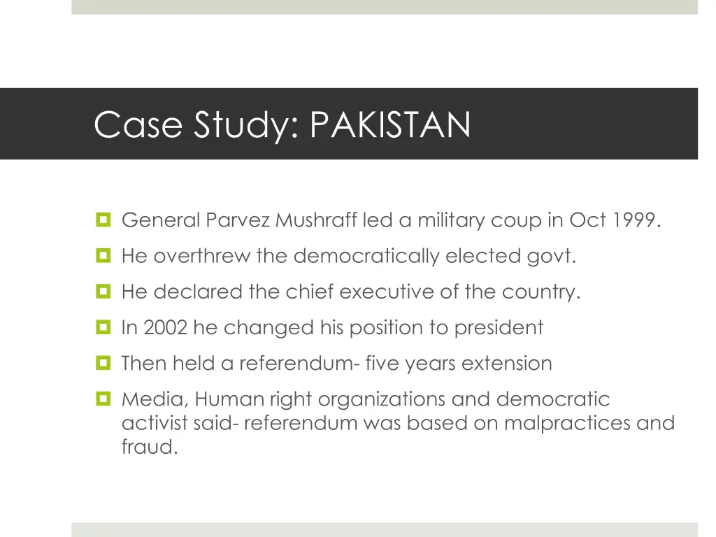 case study pakistan