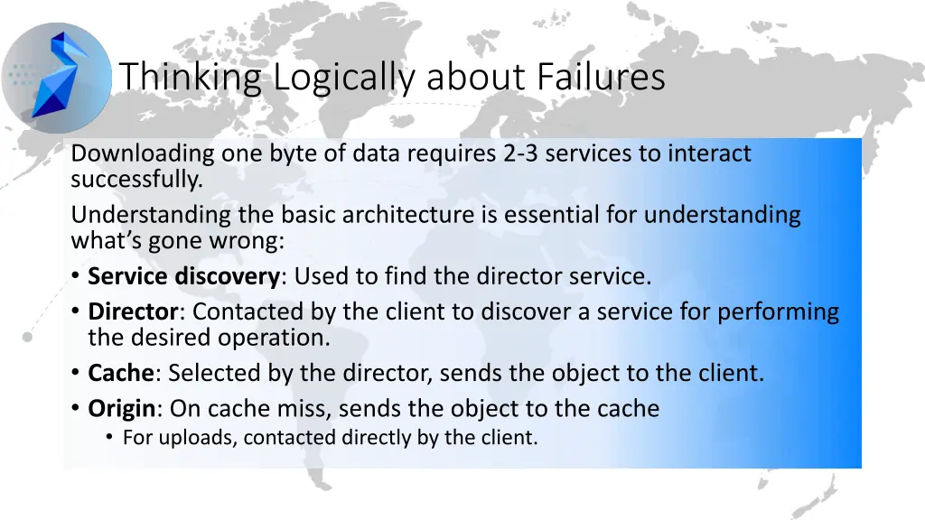 thinking logically about failures