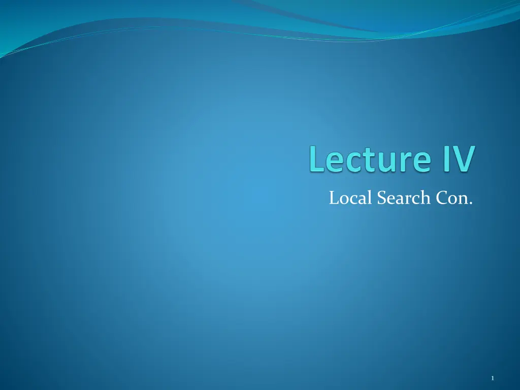 local search con